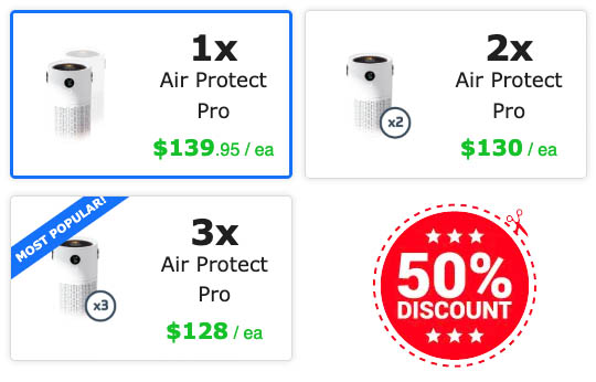 Air Protect Pro Prices and Offers