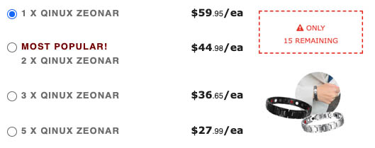 Qinux Zeonar Prices and Offers